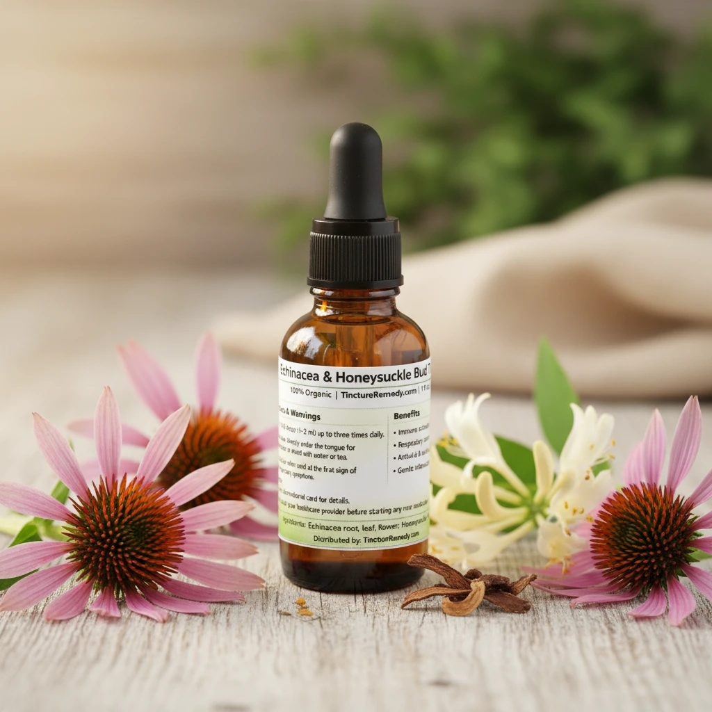 Echinacea & Honeysuckle Bud Tincture (TOP SELLER)